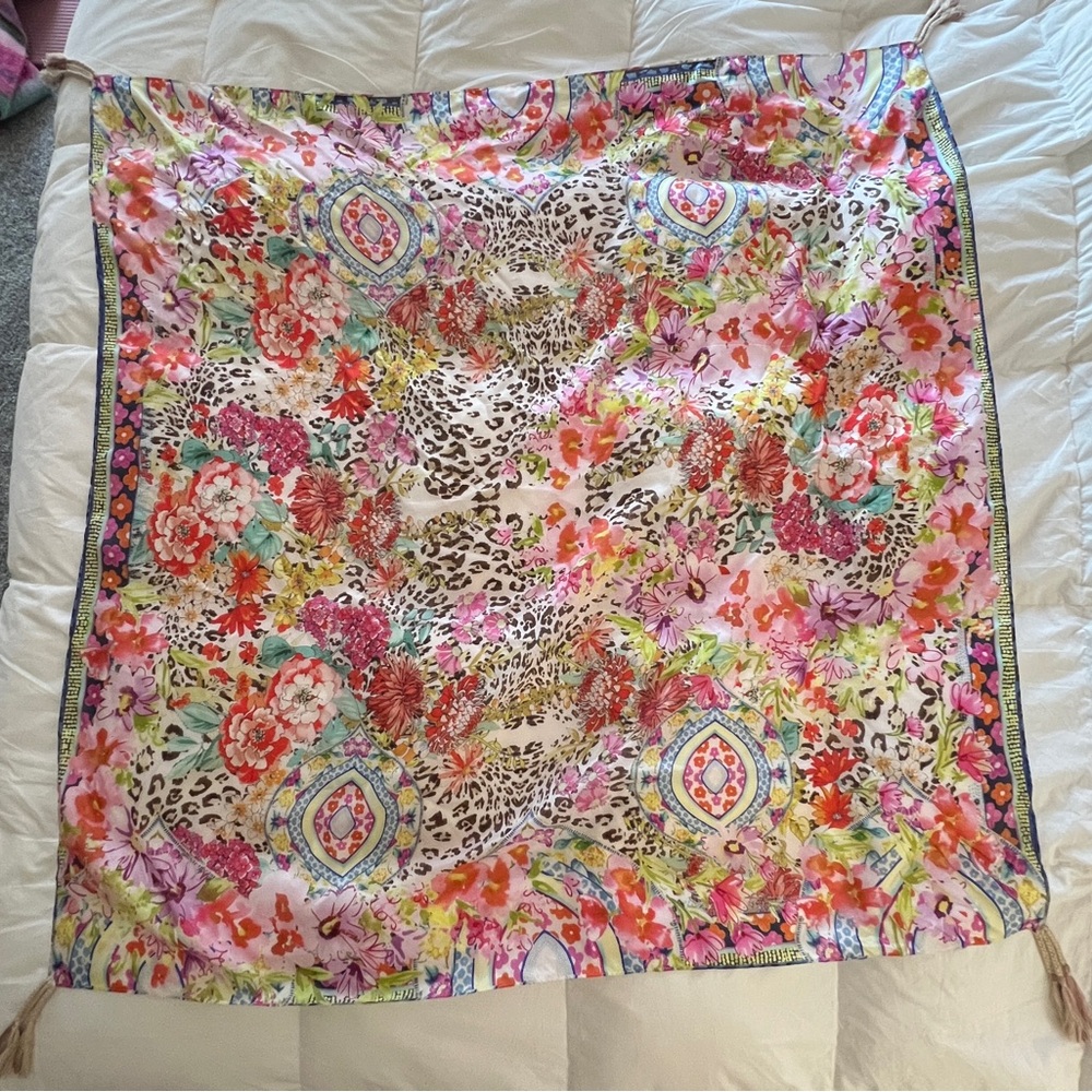 johnny was silk scarf NWOT